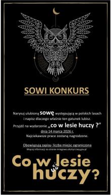 Konkurs „Co w lesie huczy?”